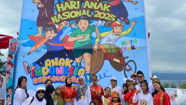Partisipasi SLB Negeri Luwuk Dalam Perayaan Hari Anak Nasional 2025